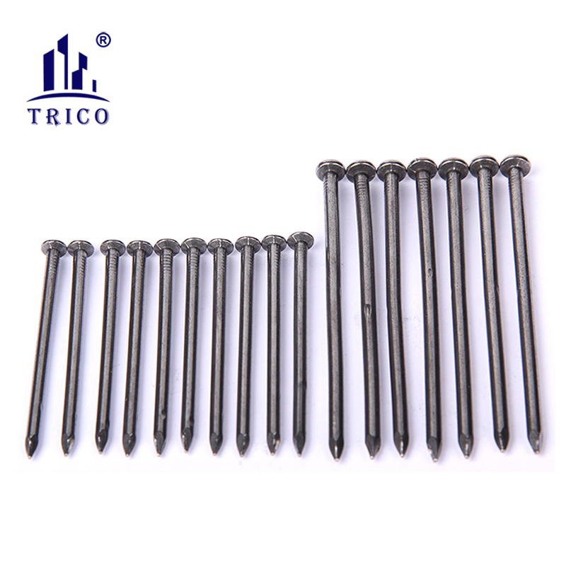 China Factory Iron Steel Smooth Shank Round Head Common Wire Nails