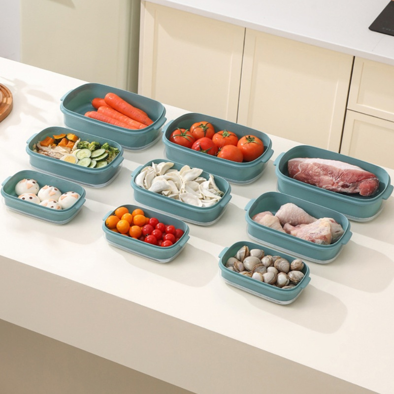 Microwave-Safe Lunch Box Set with Utensils for Travel