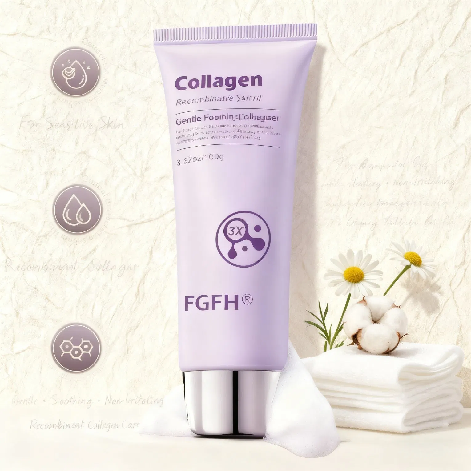 Moisturizing Face Wash Brightening Spots Lighten Whitening Face Wash