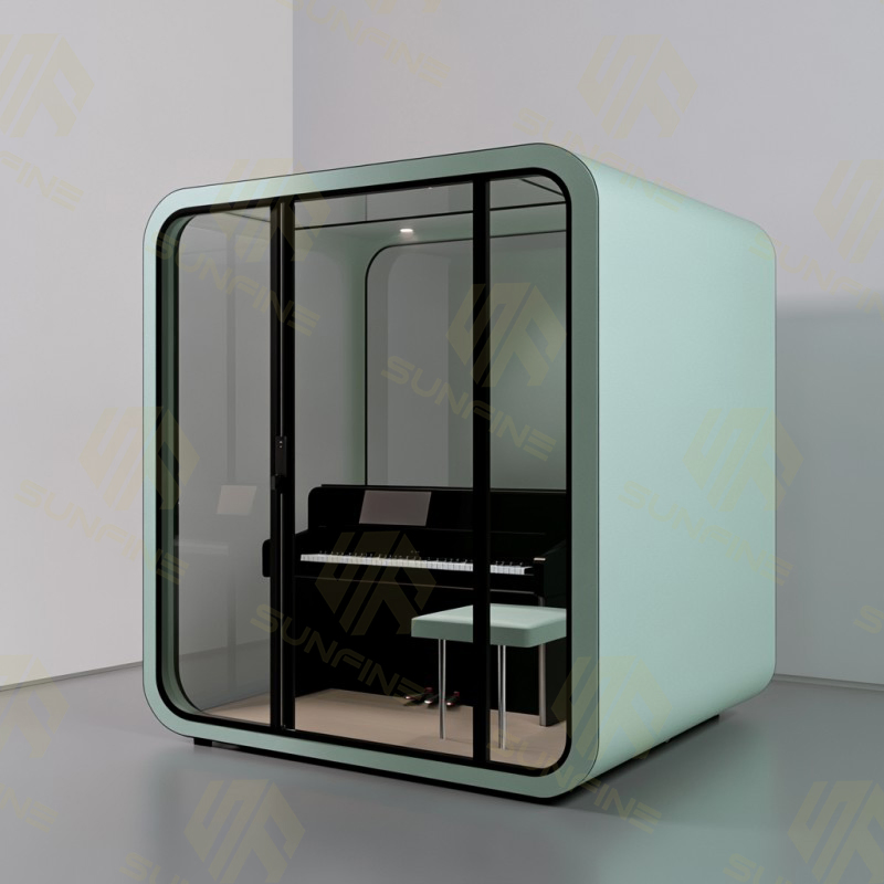 Small Room Studio Vocal Recording Acoustic Office Meeting Silent Box Soundproof Office Meeting Booth