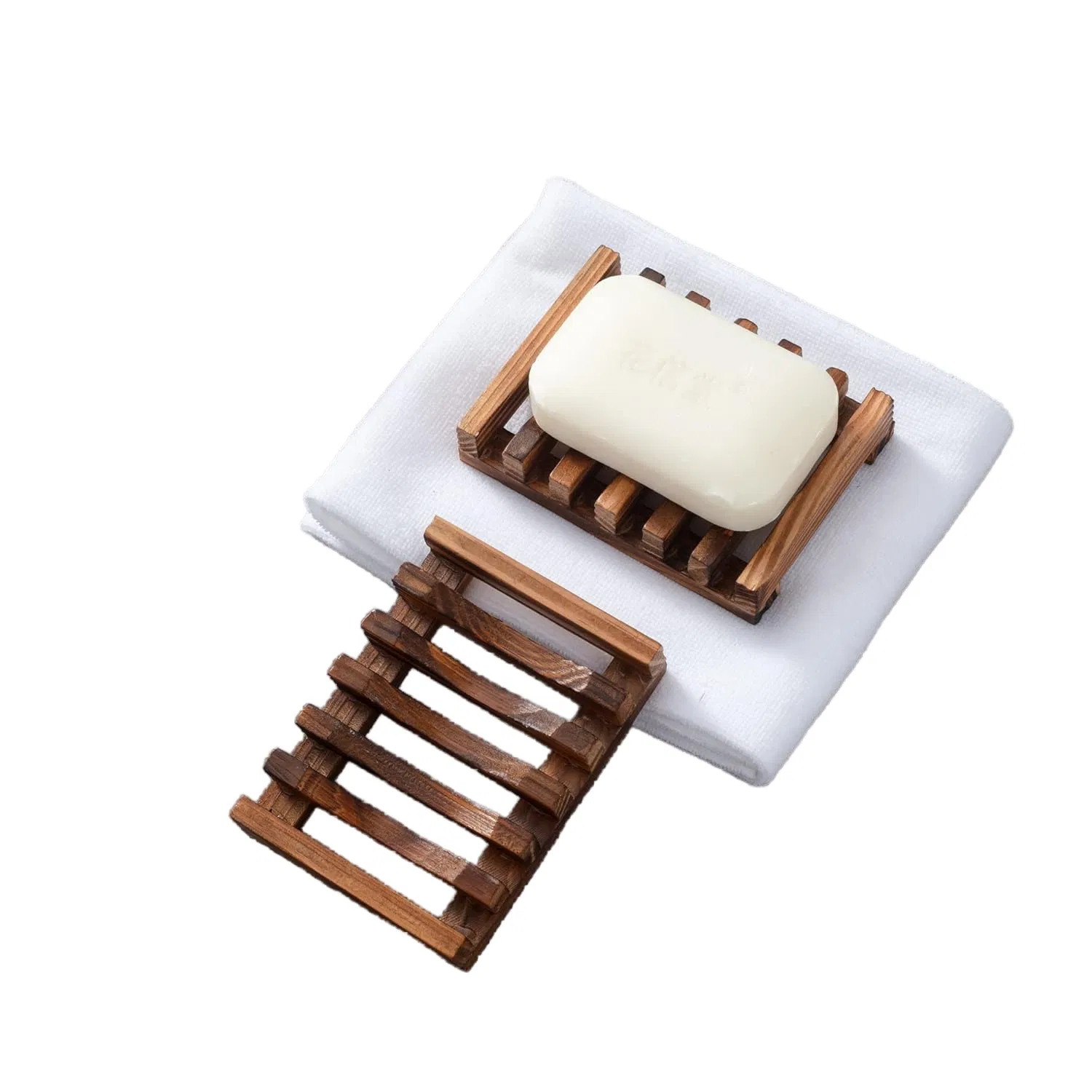 Shower Natural Soap Tray Drainage Bar Soap Holder
