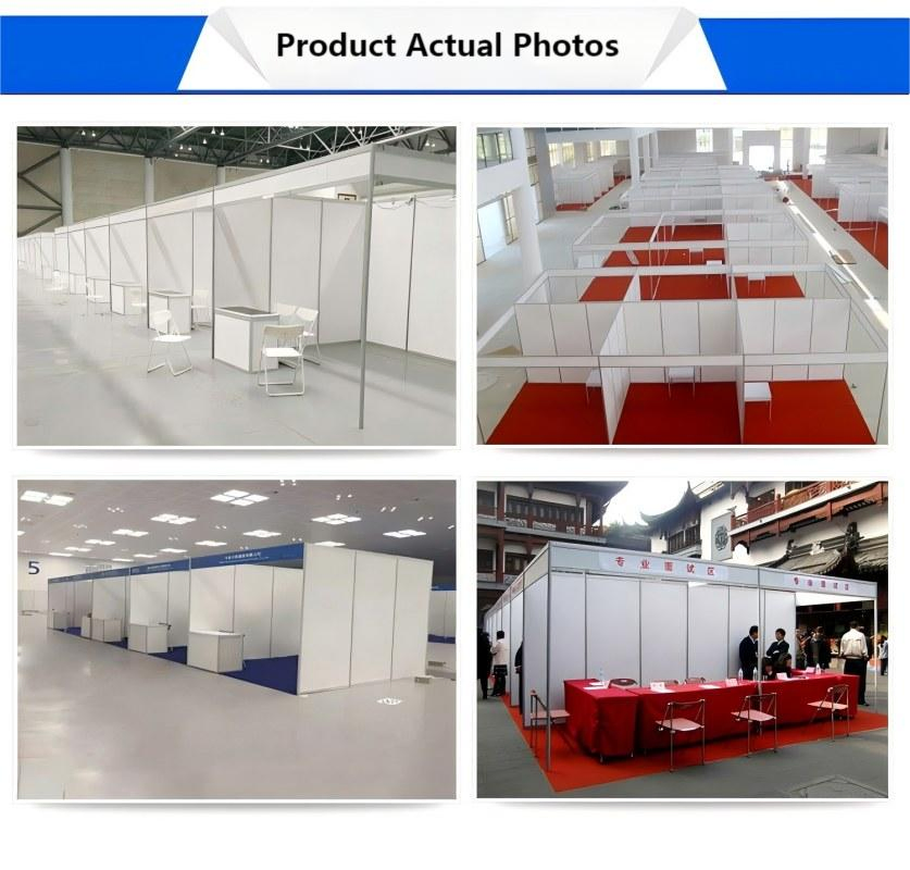 Customized Aluminum Alloy Standard Display Board Stand for Exhibition Booth Advertising