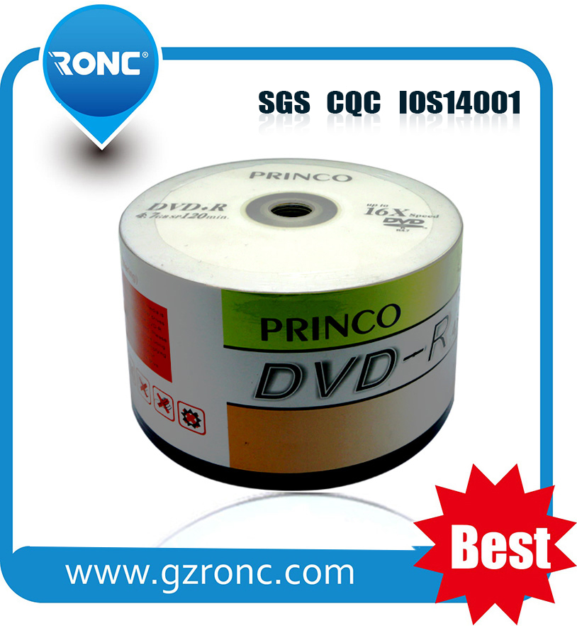 DVD-R диски Princo 4.7 ГБ, 16x, 100 шт.