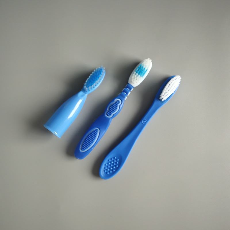 Short Handle Prison Toothbrush with Thumb Grip - Made in China