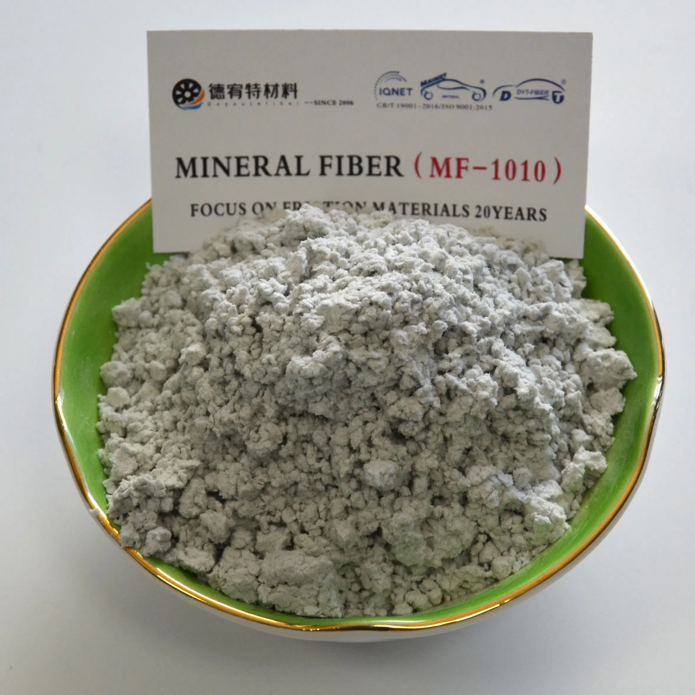 No-Asbestos Mineral Fiber Mf-1040 and Cellulose Fiber Used in Manufacturing Brake Pads