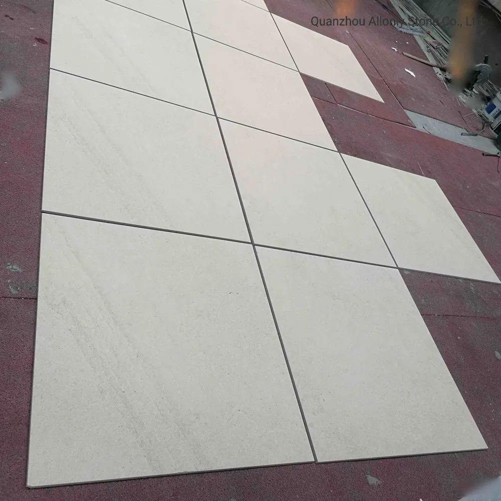Natural Honed Stone Moca Cream Limestone Wall Tile for Outdoor Facade Design