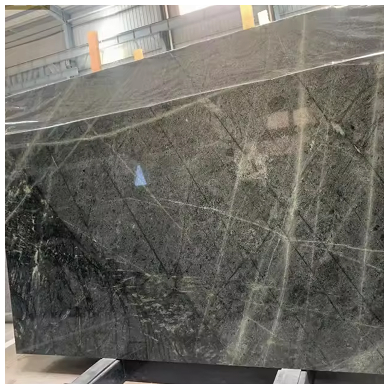 Chinese Atlantic Grey Quartzite/Lava Stone Slabs for Countertops and Tiles