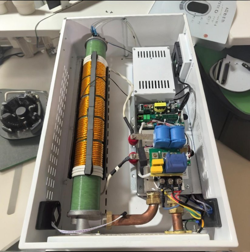 Energy Saving High Power Electromagnetic Induction Boiler for Home Central Heating
