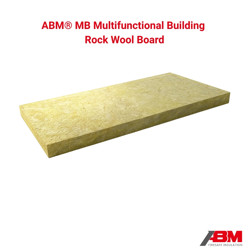 ABM® 40-120kg/m³ CE Certified Rock Wool 0.037W/ (M. K) Multifunctional Building Curtain Wall System/Construction Thermal Insulation Rock Wool Board