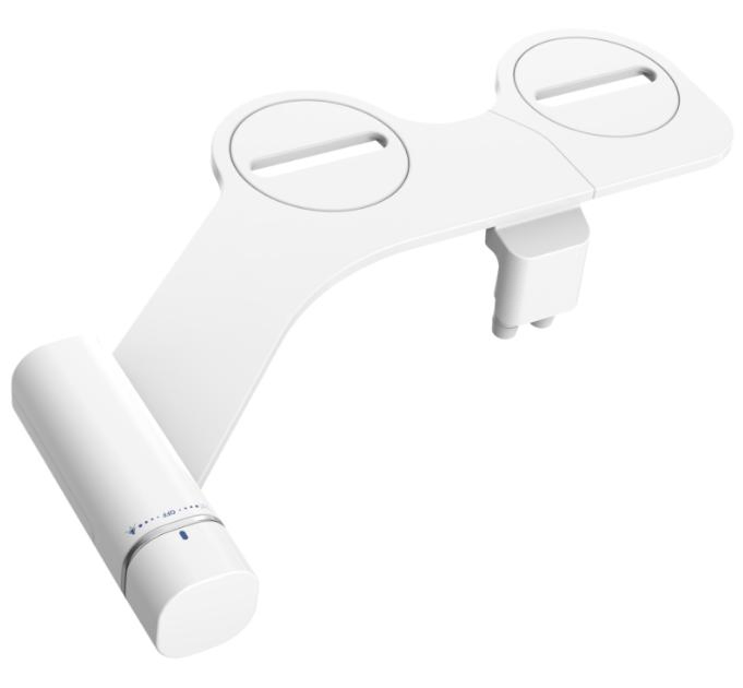 Split Type Small Slim Thin Toilet Seat Bidet Sprayer Shower Women Wash Woman Care Manual Mechanical Toilet Seat Attachment