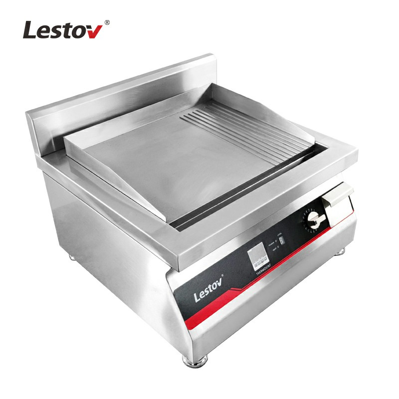 Commercial Electric Induction Table Top Grill Griddle