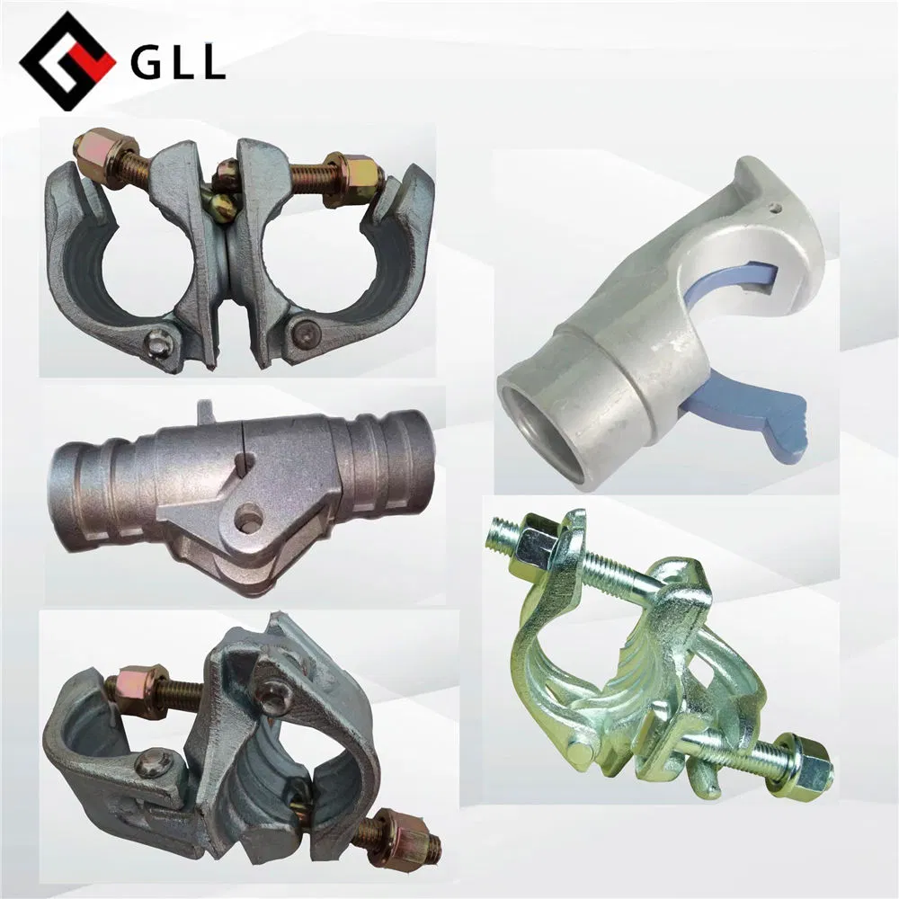 Building Construction Parts Aluminum Swivel Coupler Scaffolding Putlog Coupler Clamp