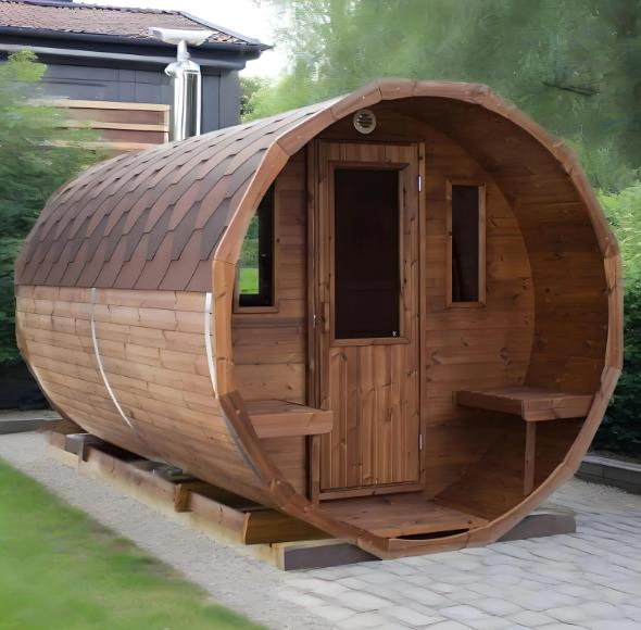 Producer Direct Sales Circular Barrel Steam Room