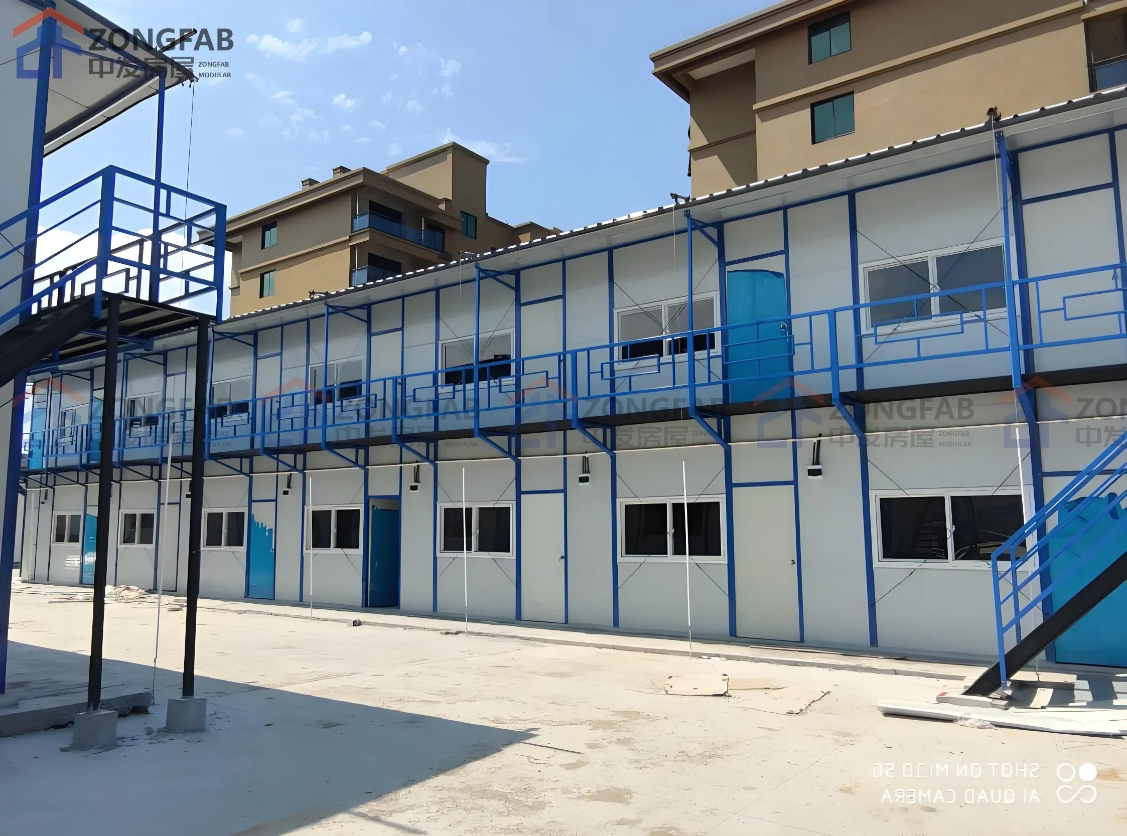 Rock Wool EPS Weather Resistant Wind Resistant Thermal Insulation Foam Sandwich Panel Board House