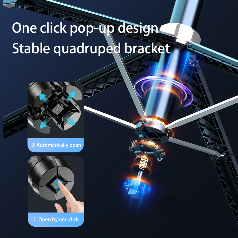 Умный монопод с Bluetooth-пультом и штативом