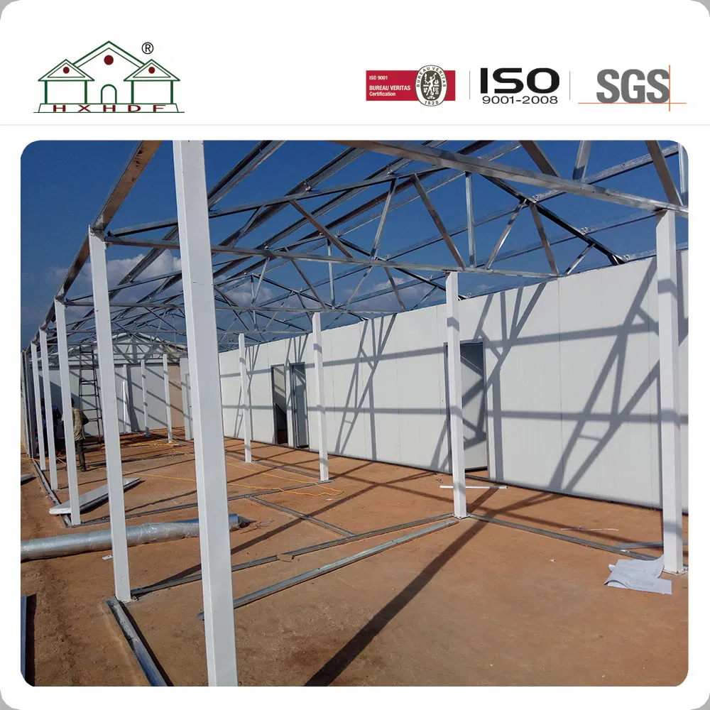 Prefab Light Steel EPS Sandwich Panel House/Dorm/Office in Ethiopia