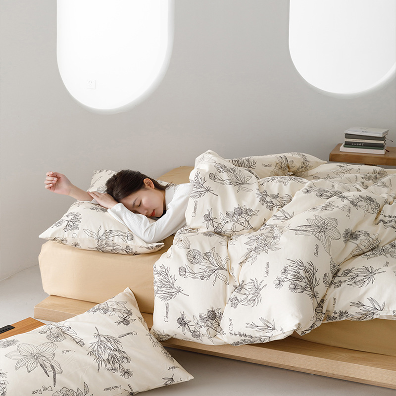 Custom Latest Design 233tc 100% Cotton White Bed Sheets for Hotels