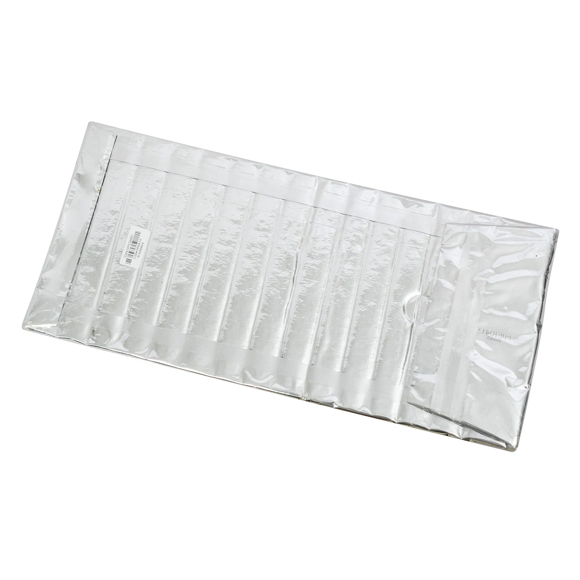 Vacuum Insulation Panel Composed of Ultrafine Glass Fiber Core Material and High-Barrier Nano-Membrane