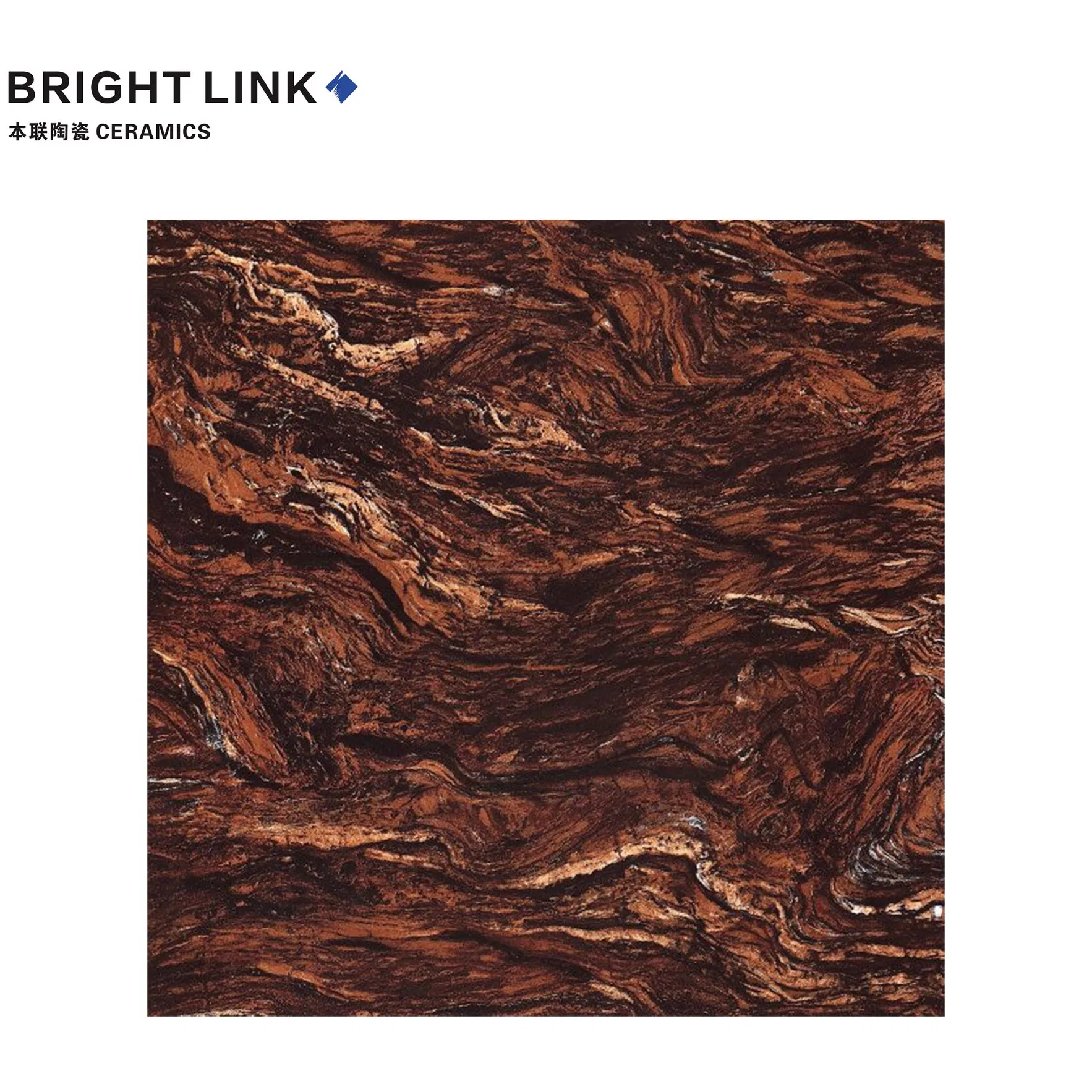 Ceramic Tiles Custom Design Polished Glaze Porcelain Floor Wall Tile