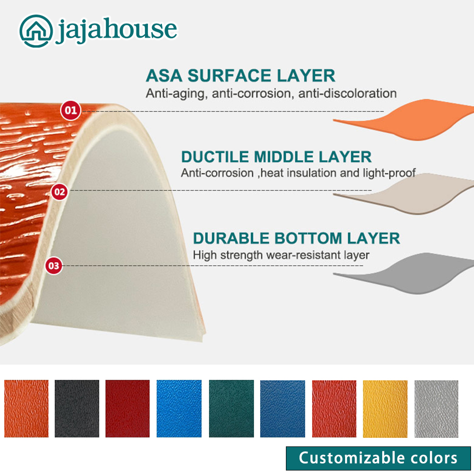Испанская черепица Apvc 1130мм с ASA-пленкой