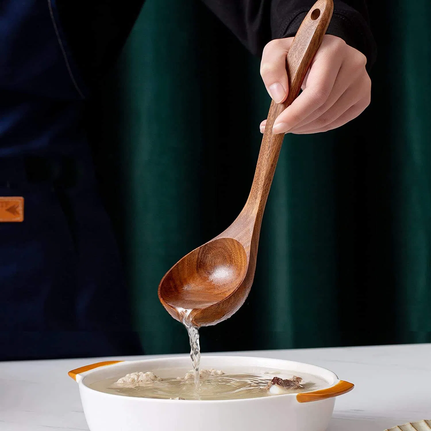 Premium Acacia Wood Cooking Utensils Set for Home Chefs