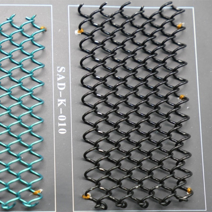 Metal Coil Mesh Drapery Stainless Steel Decorative Curtain for Interior Partition Ceiling Hanging and Salon Design