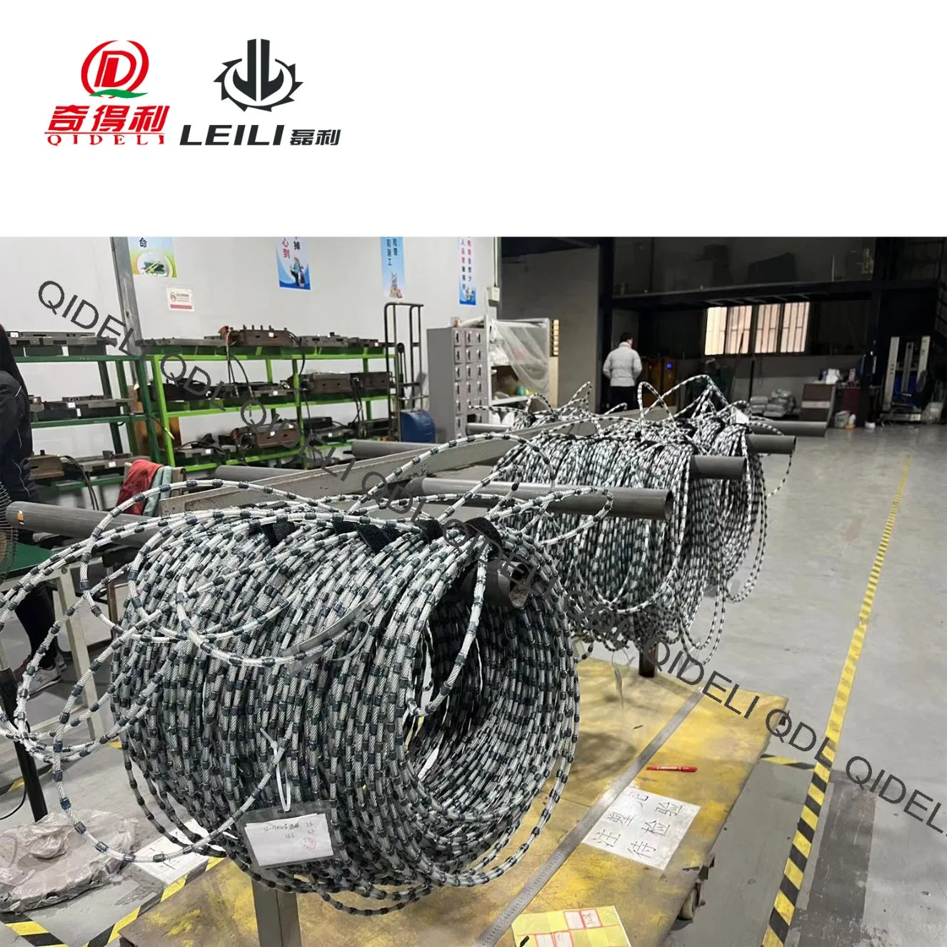 8.8mm Granite Squaring Plastic Diamond Wire Saw