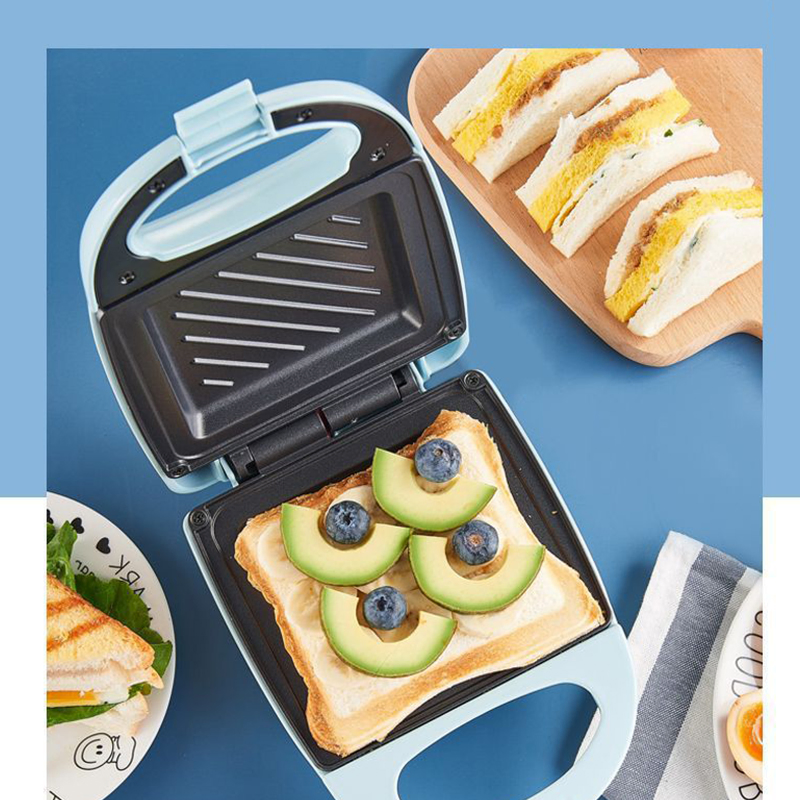Mini Portable Bread Waffle Maker for Sandwich Breakfast
