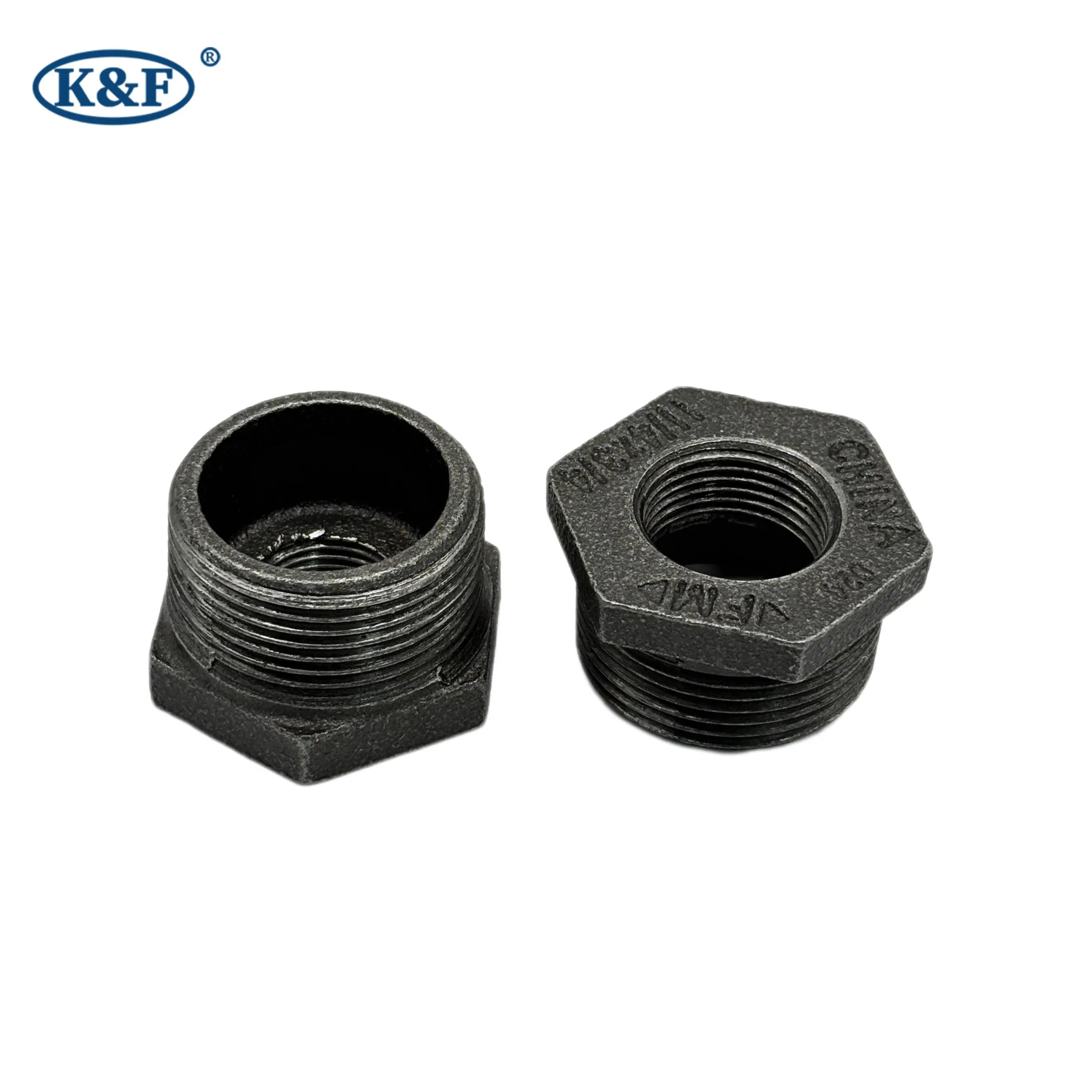Kanaifu BS Malleable Iron Mi Pipe Fitting Bushing with European Standard