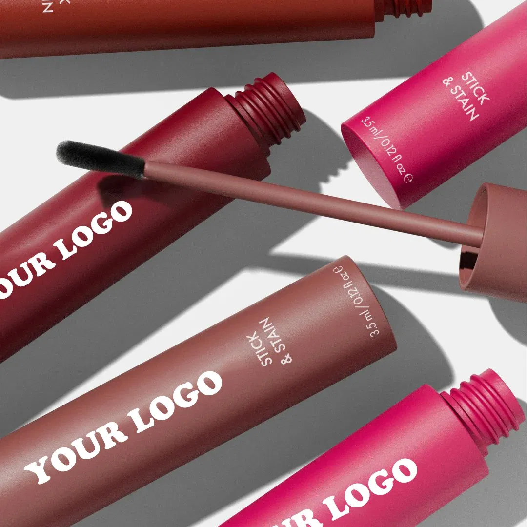 Водостойкий татуаж для губ с эффектом помады