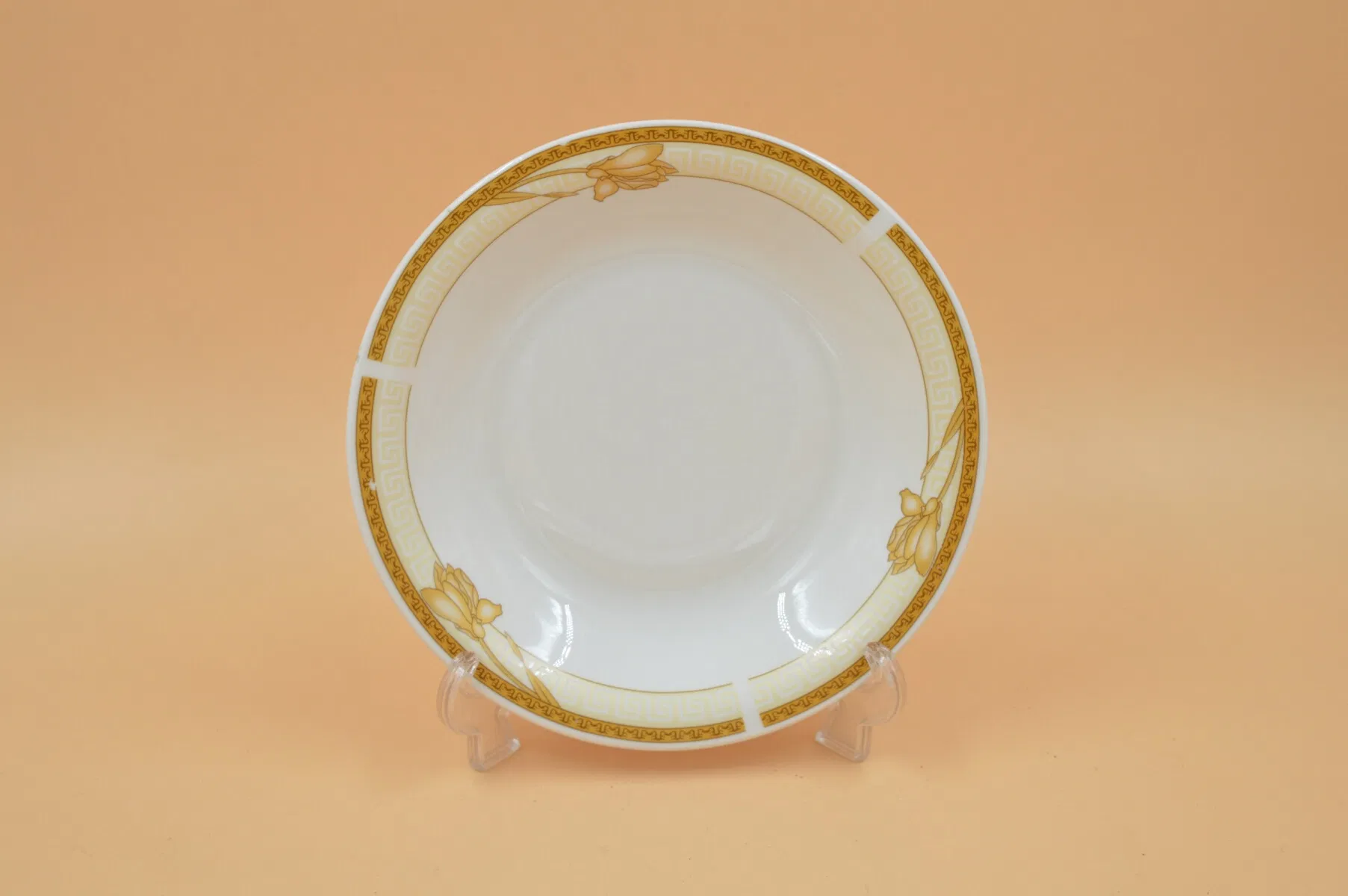 9.2"Soup Plate Round Decal Porcelain Ceramics Tableware