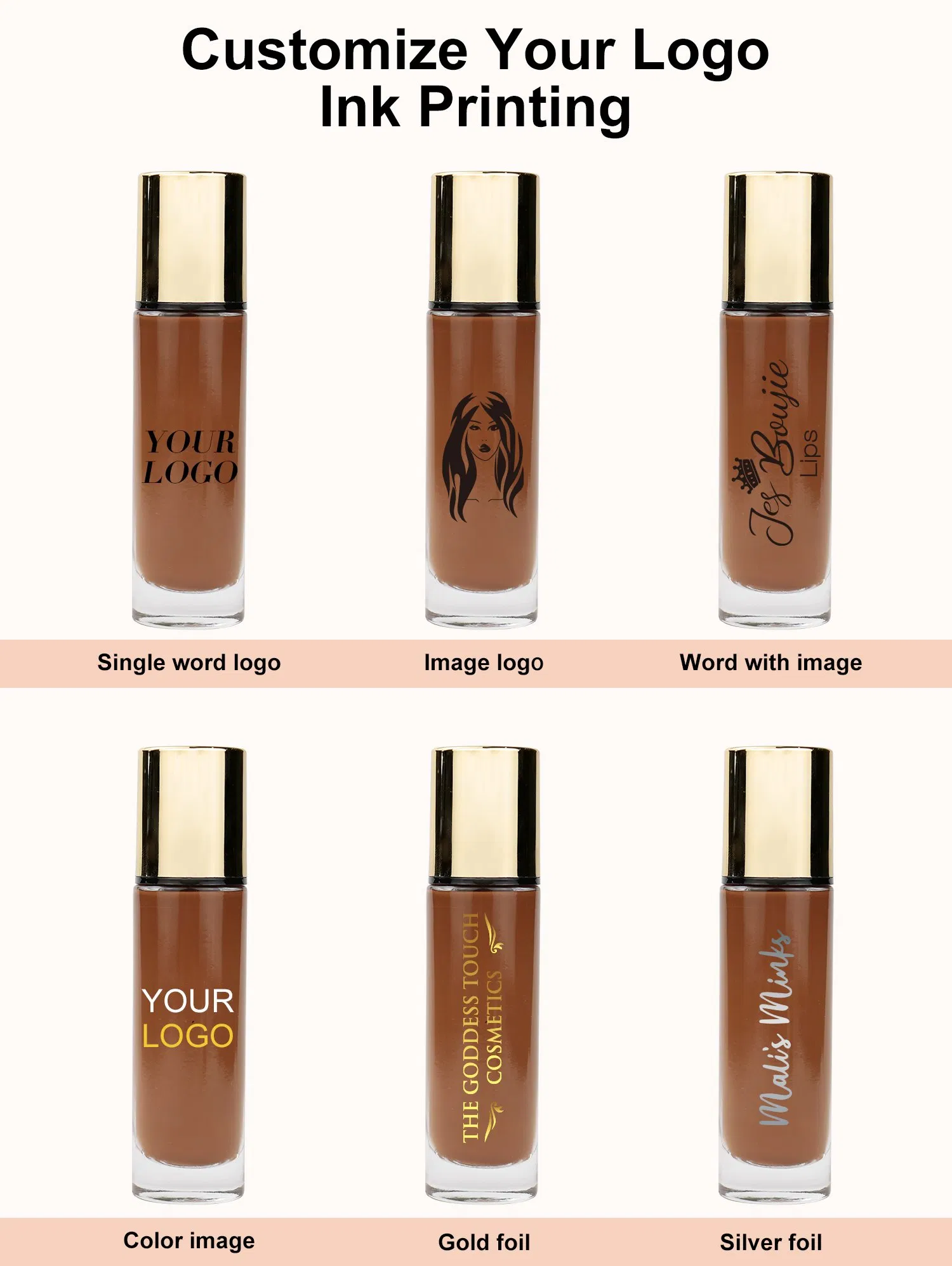 Private Label Makeup Factory Matte Liquid Foundation Apply to Your Skin