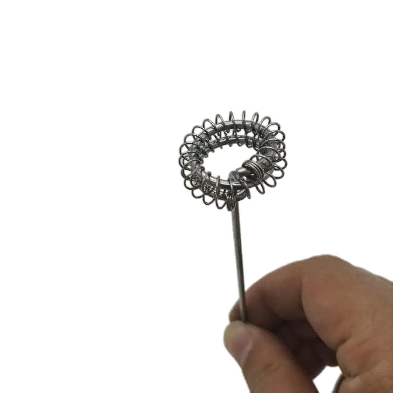 Ручной электрический вспениватель молока с батарейным питанием