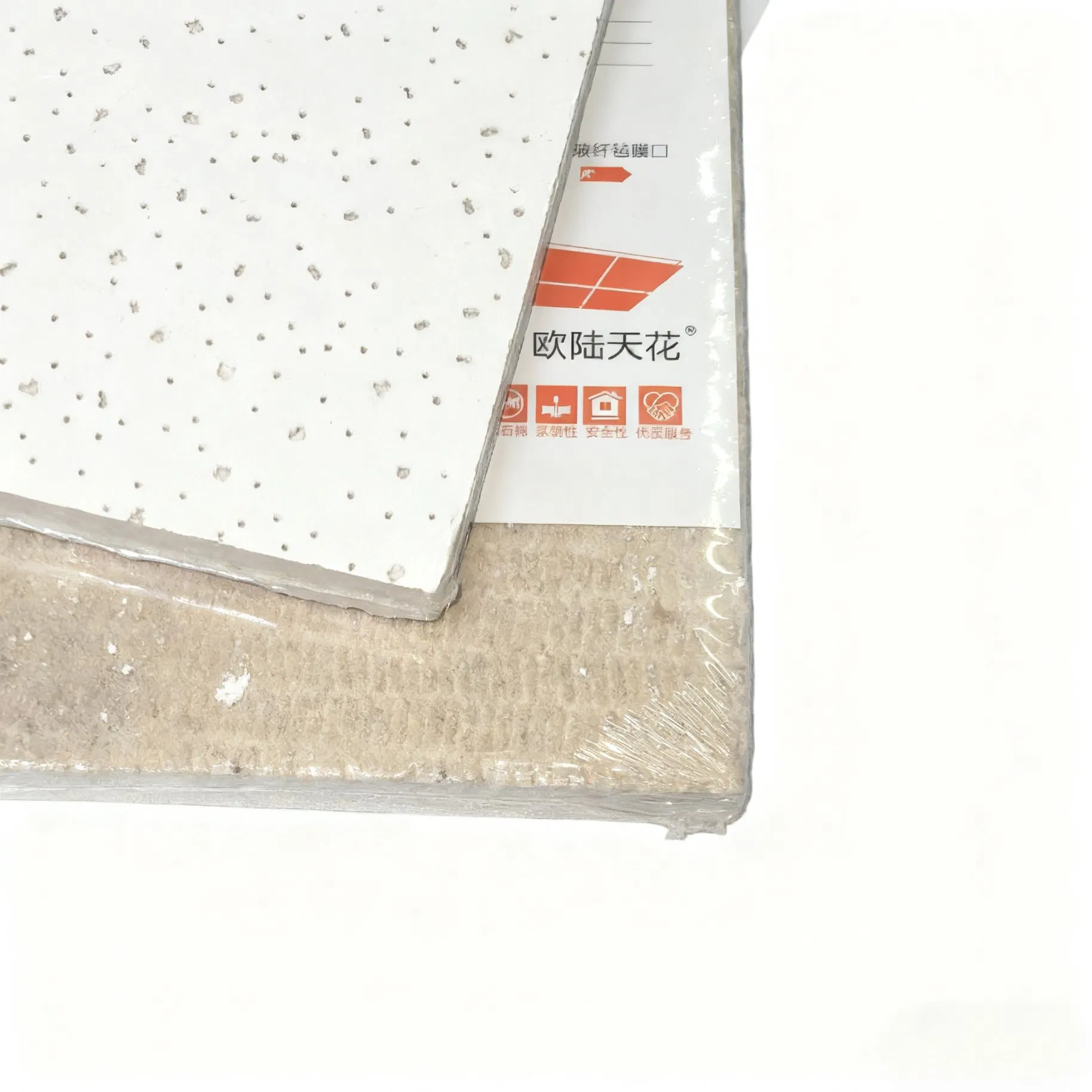 Premium Mineral Wool Fiber Insulation Ceiling Board for Energy Efficiency