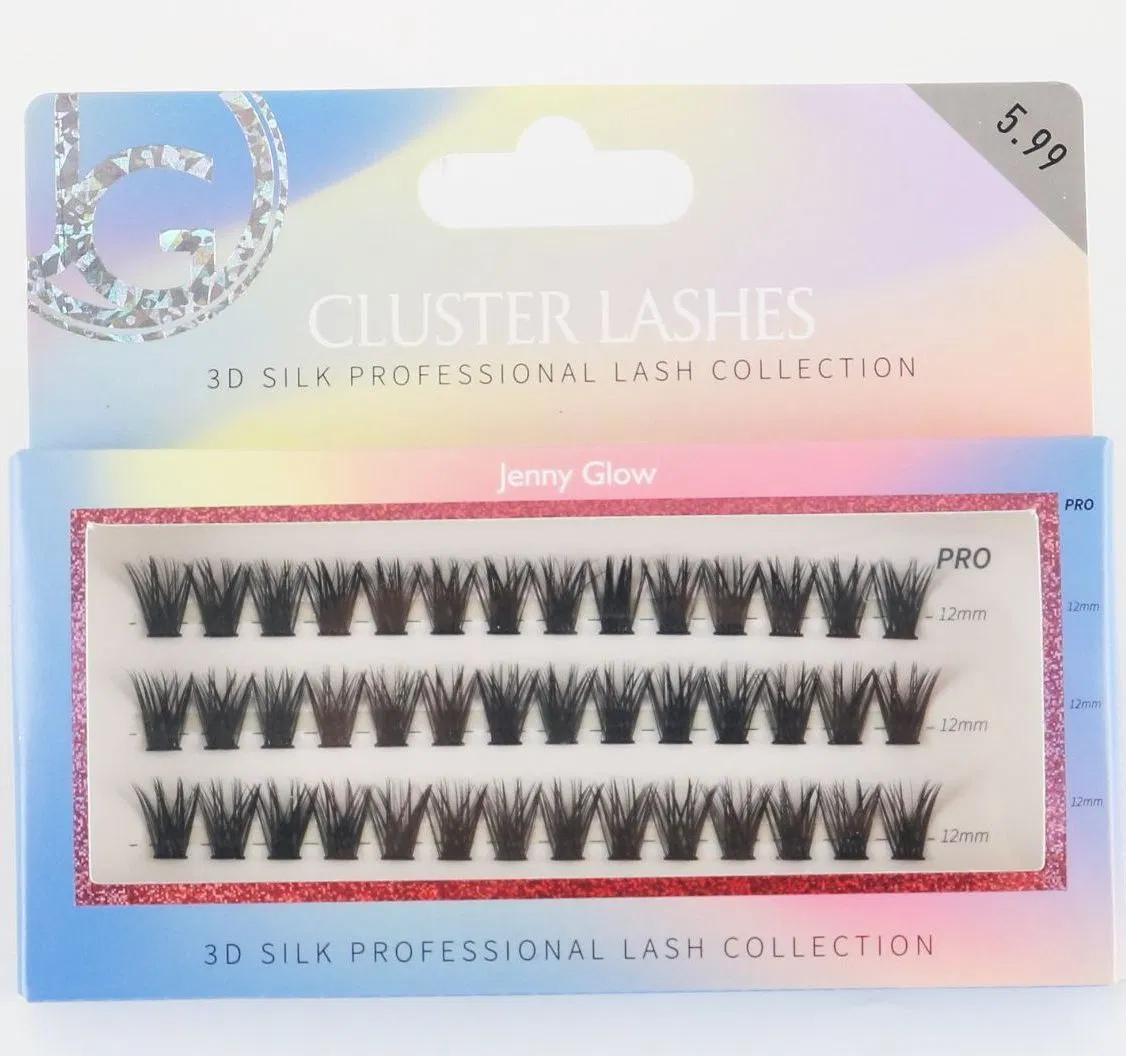 Premium Fluffy Faux Mink Cluster Lashes for DIY Extensions