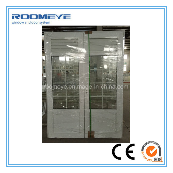 Roomeye Casement 2 Sashes with Decorative Division PVC/UPVC Door PVC Casement Door