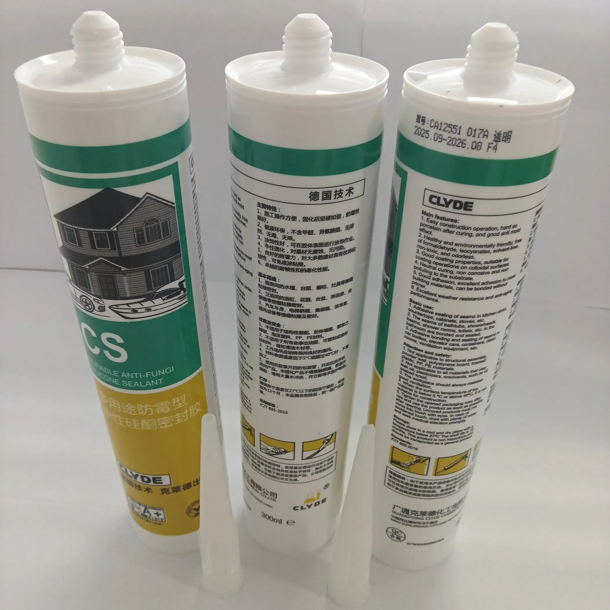 Excellent Weather Resistance Structural Silicone Sealant 500ml