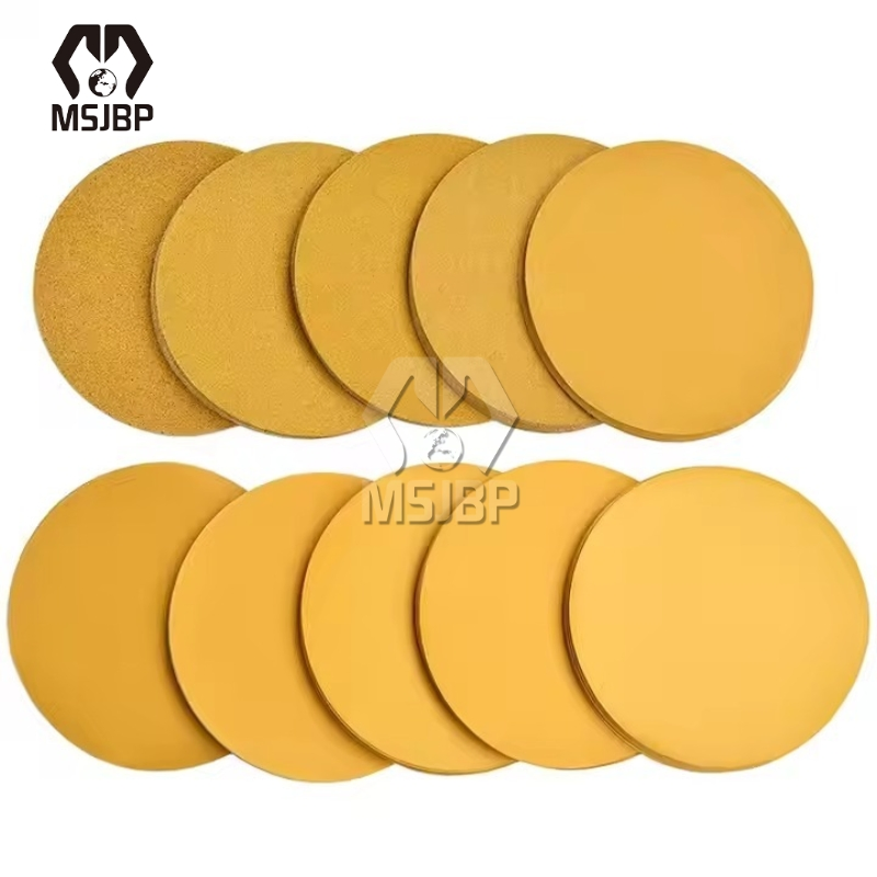 Msjbp Abrasive Factory Yellow 6-in 150mm Sanding Disc for Grinding Polishing