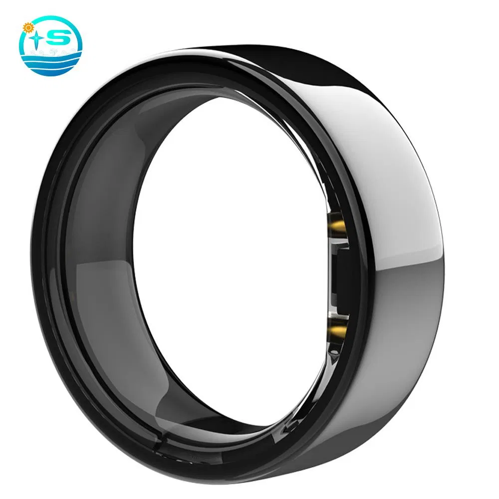 Top Sale Bt Heart Rate Blood Pressure Blood Oxygen Body Temperature Hrv Step Counting Medical Grade Mens Smart Ring