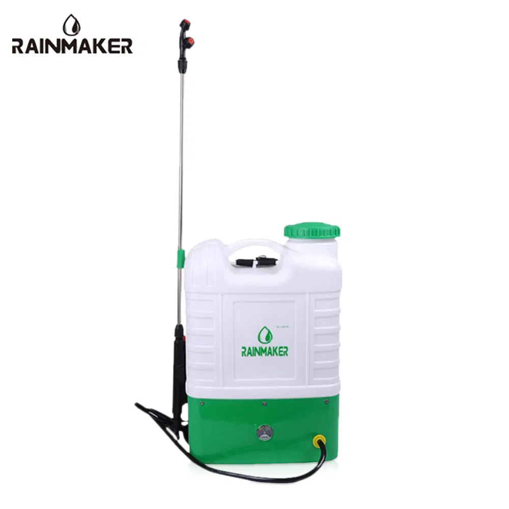 Rainmaker 16L Agricultural Plastic Rechargeable Knapsack High Pressure Electric Sprayer