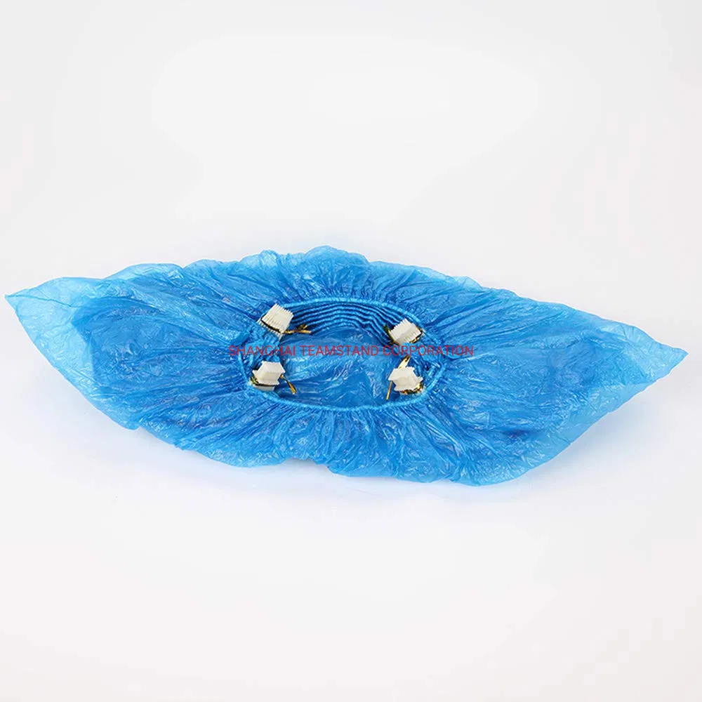Manufacturer Price T Buckle PE Plastic Shoe Cover