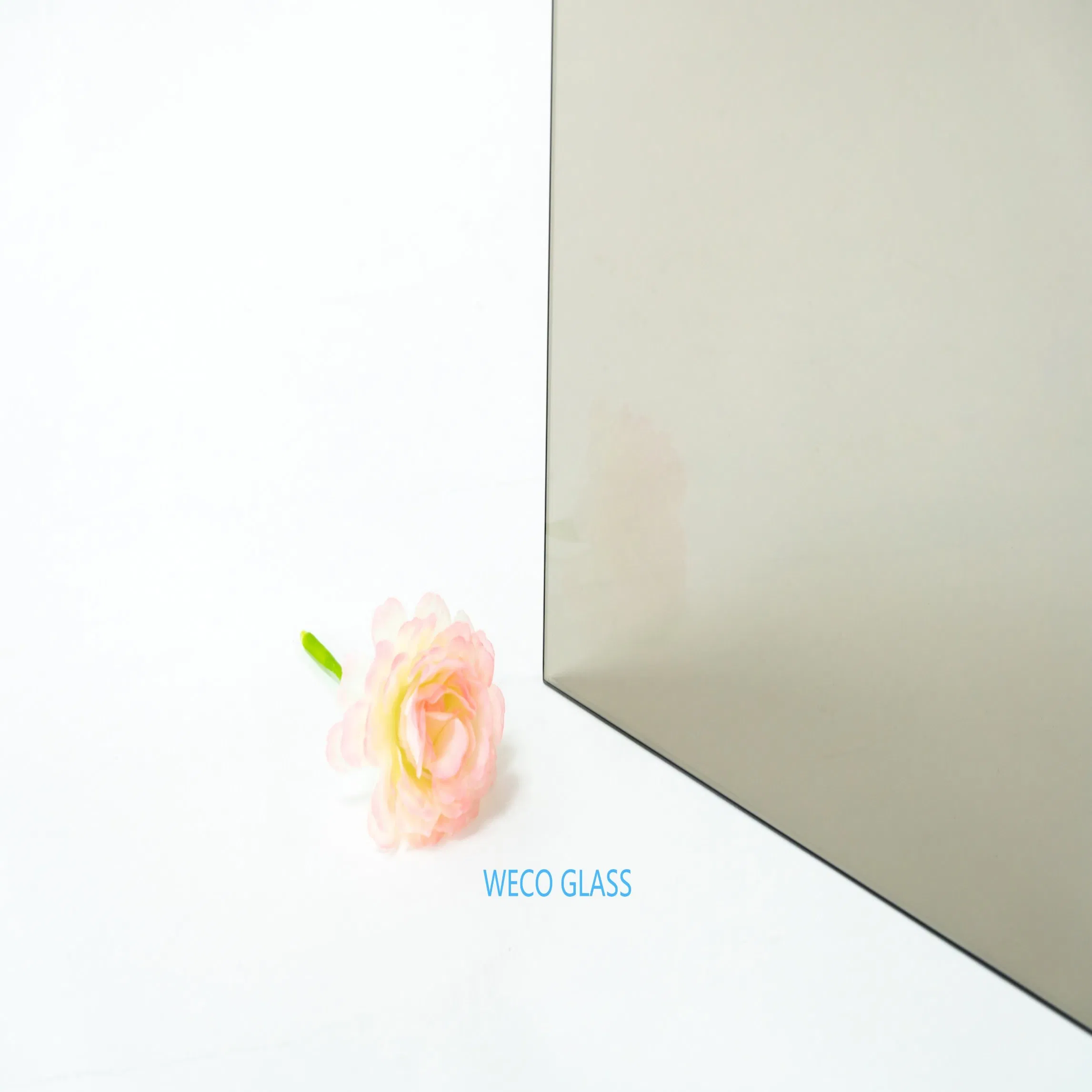 Grey Black Bronze 4-12mm Thickness Colored Tinted Reflective Glass for Building Glass
