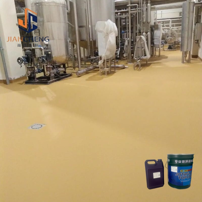 Yellow Water-Based Emulsion 4-9 mm Polyurethane Cement Mortar System