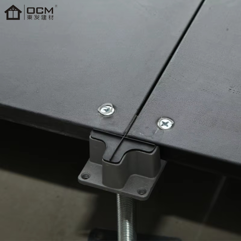 600X600 Steel Perforated Air Flow Panel Aluminum Raised Floor Anti-Static