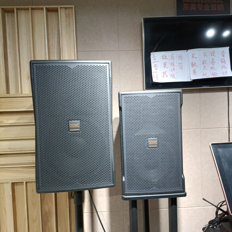1. PRO Studio Speaker Domc K210 with 10" Driver
