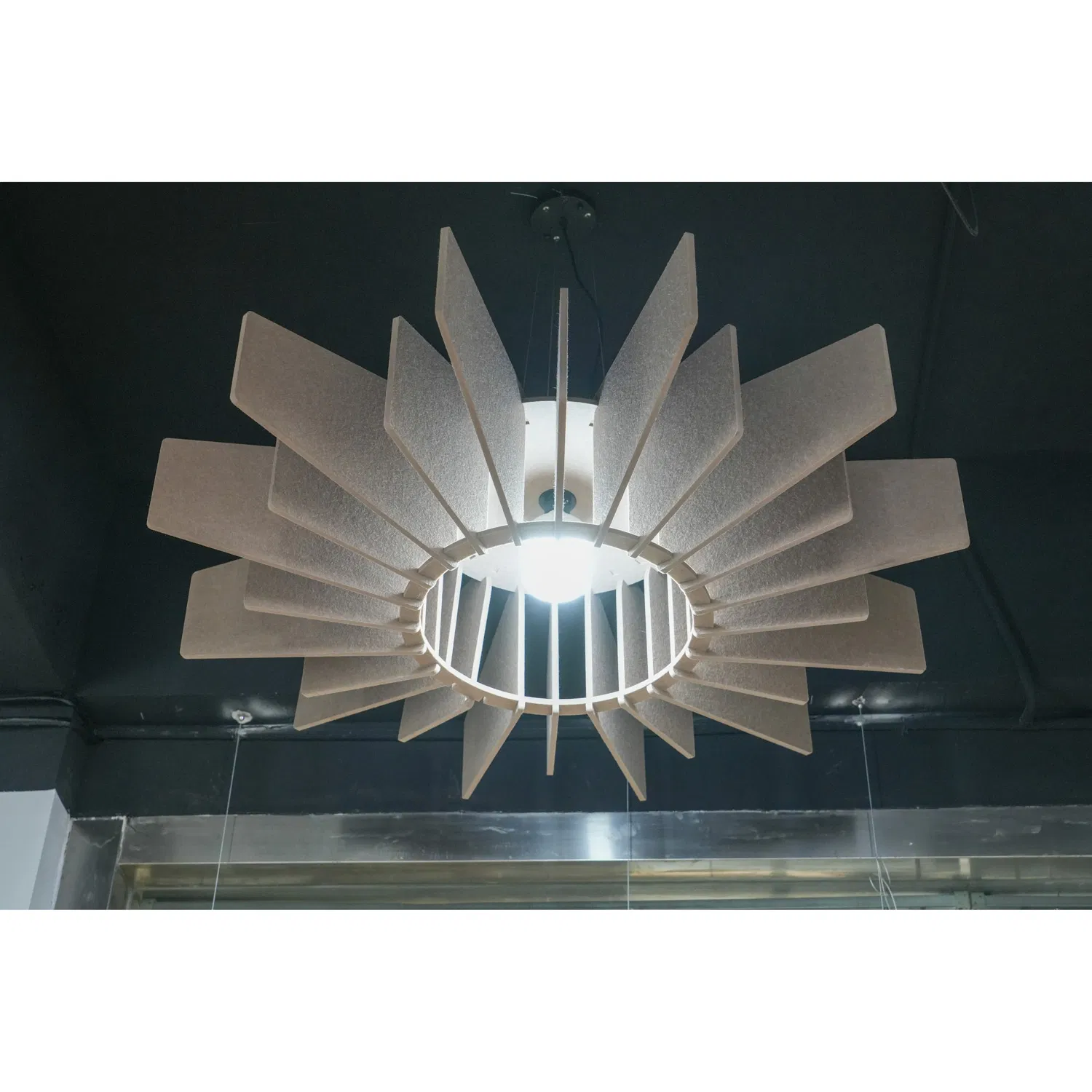 Noise Reducing Lights Acoustic Felt Lamp Felt Lighting for Home and Office