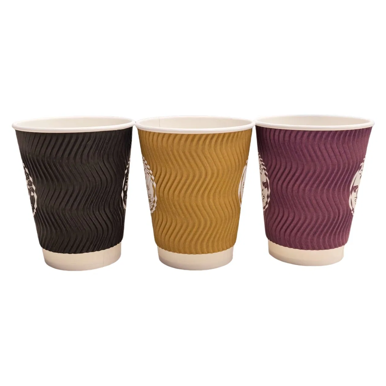 Бумажный стакан 12 унций с логотипом