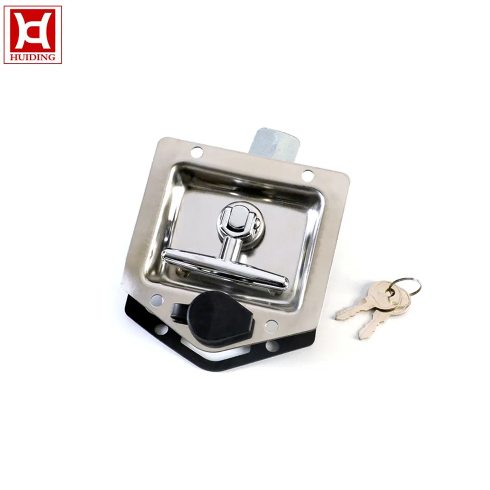 Stainless Steel Truck Tool Box Paddle Handle Latch Trailer Lock Generator Door Lock
