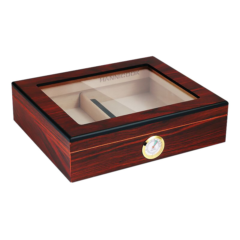 Luxury Cedar Wood Cigar Humidor Box Cigar Case