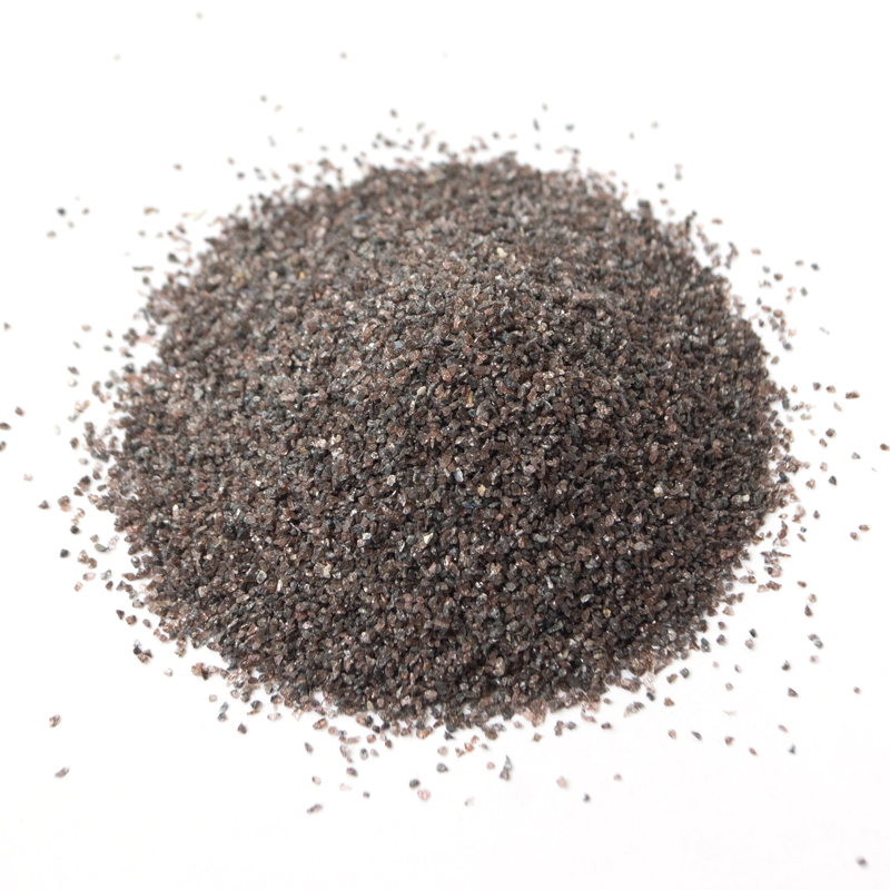 China Supplier 80mesh Pink Garnet Sand Abrasive Waterjet Cutting Blasting Media Al2O3 Grits Shape